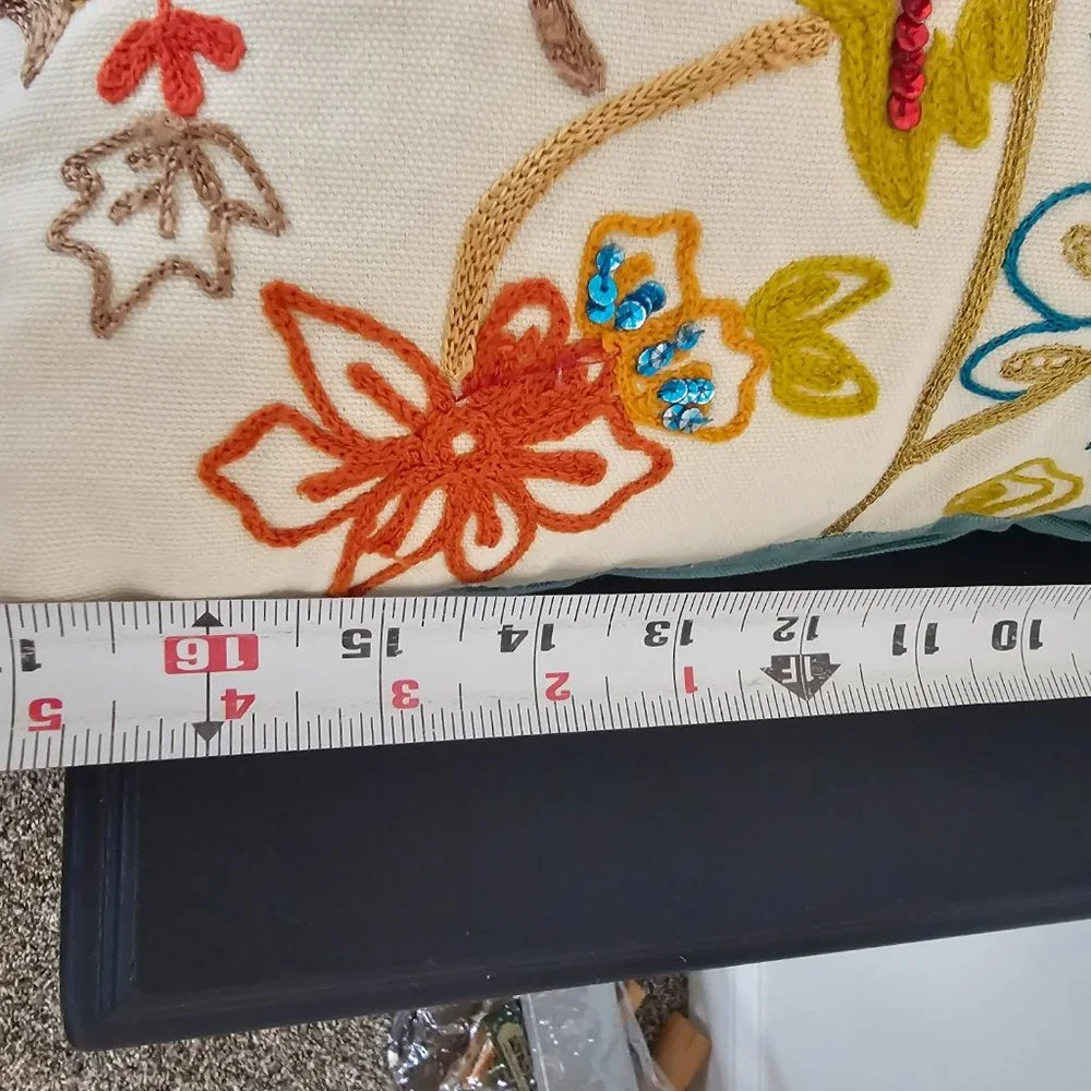 Accent Pillow Pier One Pier 1 Imports Boho Bohemian Zipper Enclosure